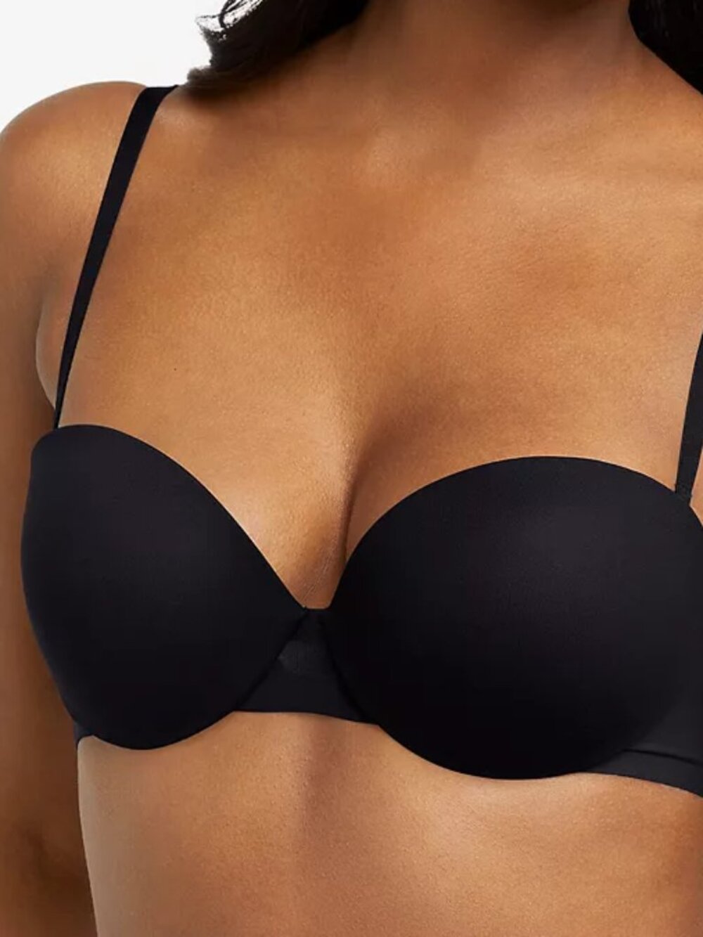 Maidenform DreamWire Multiway Strapless Bra Underwire 38D Black DM2310 NWT